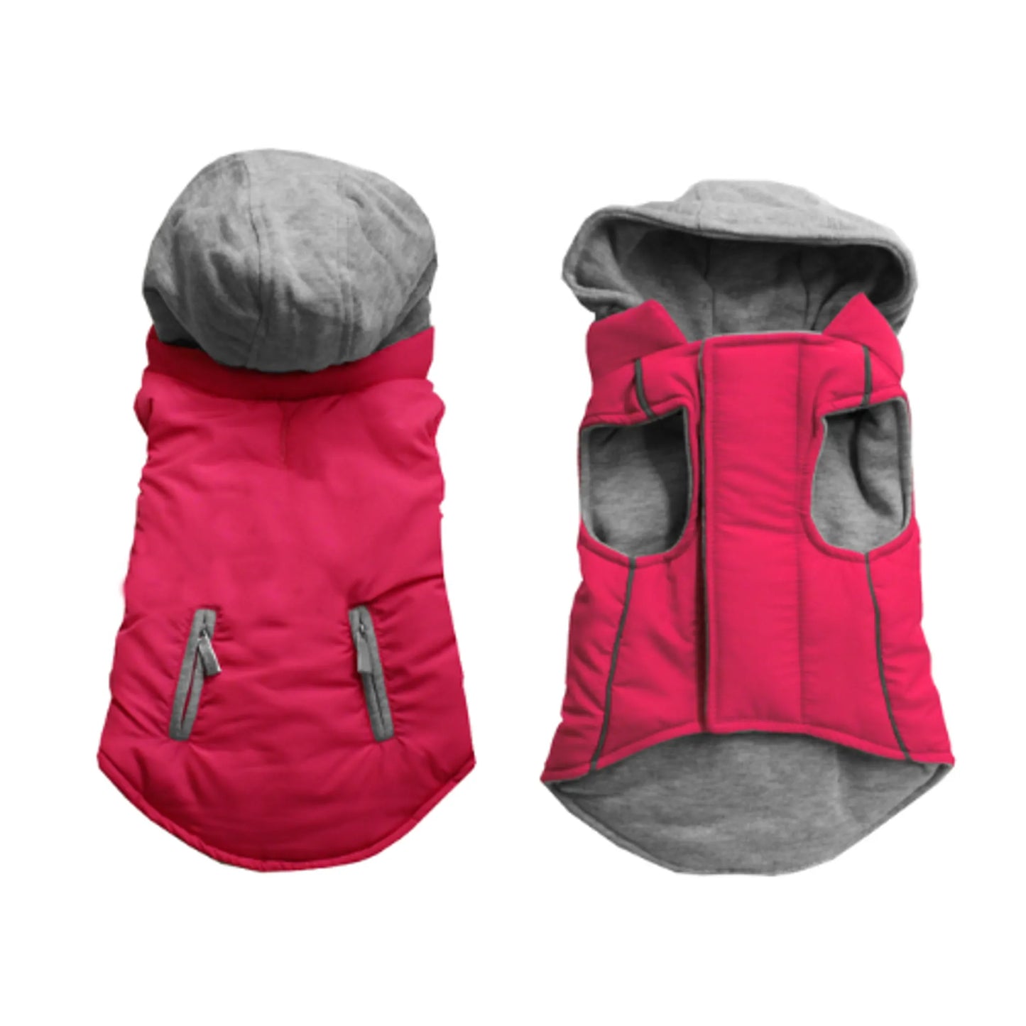 Reversible Hooded Coat