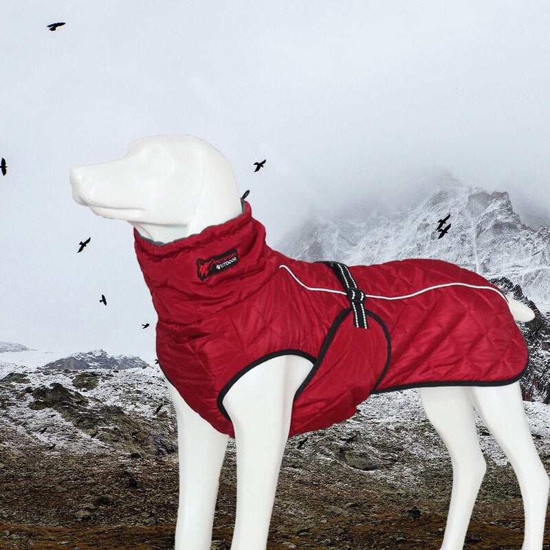 Ropa para perros para mascotas - Chaqueta para perros grande -  Abrigo Invierno Suave cálido