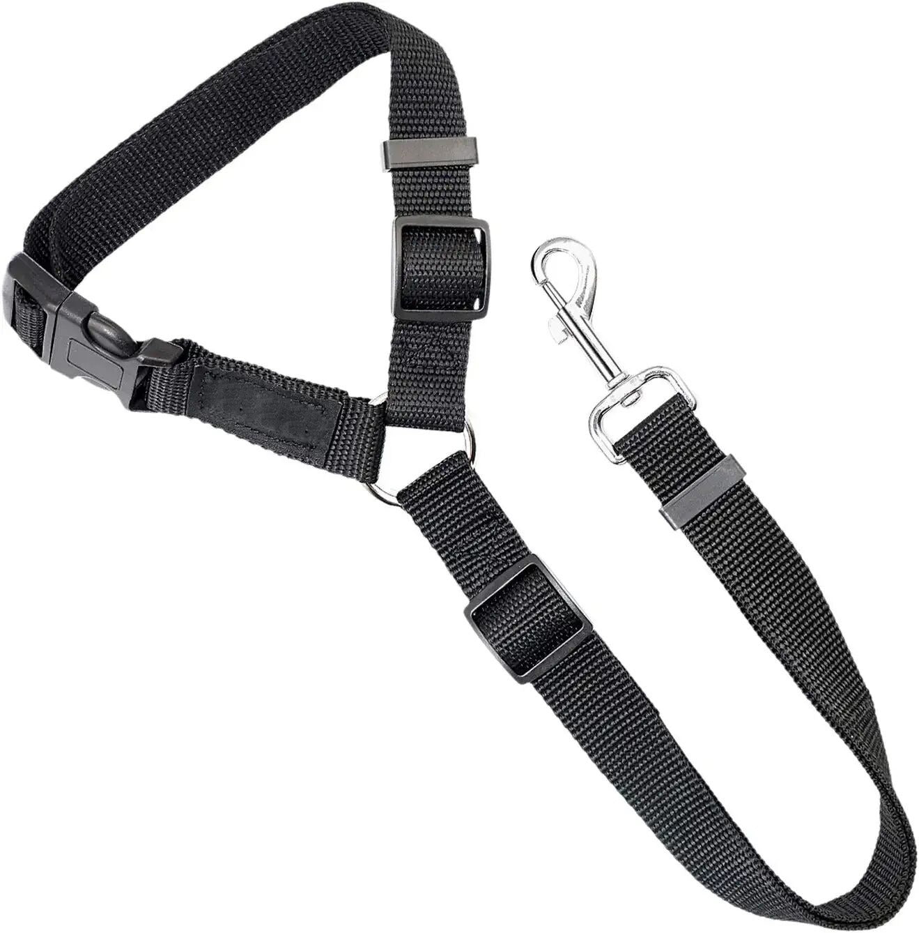 Ceinture de sécurité pour chien, corde de véhicule de voyage pour chiens de grande et moyenne taille, boucle de sécurité pour voiture, corde fixe 