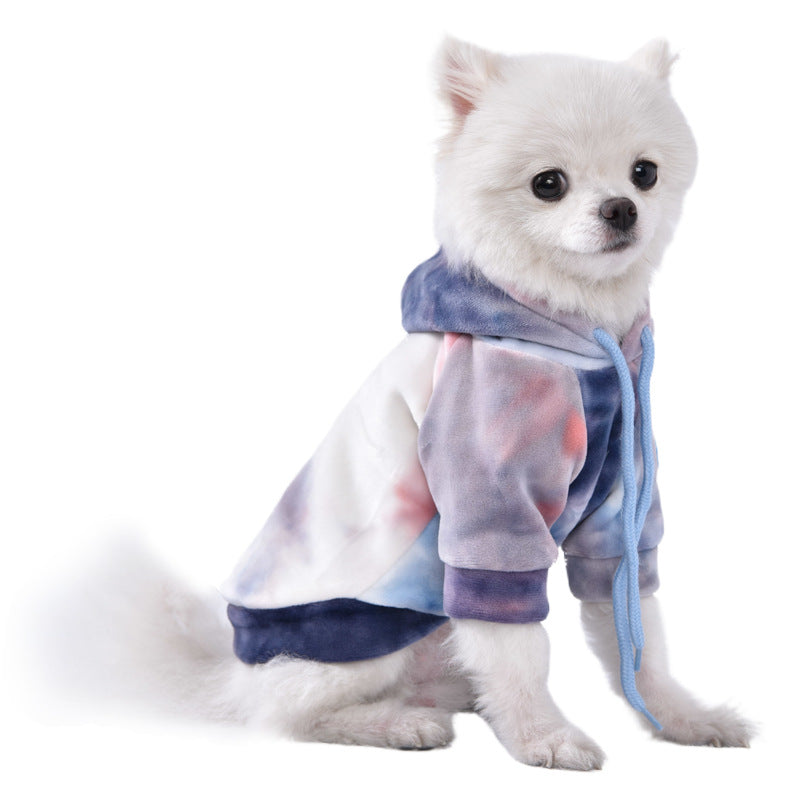 Ropa De Otoño E Invierno Para Perros Sudadera Con Capucha De Peluche